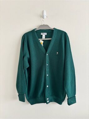 Vintage Penguin Sport Golf V Neck Cardigan